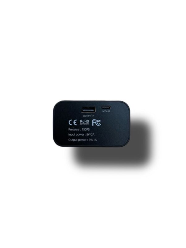 უსადენო ჰაერის ტუმბო (ნასოსი), Power Bank ფანრით - Image 3
