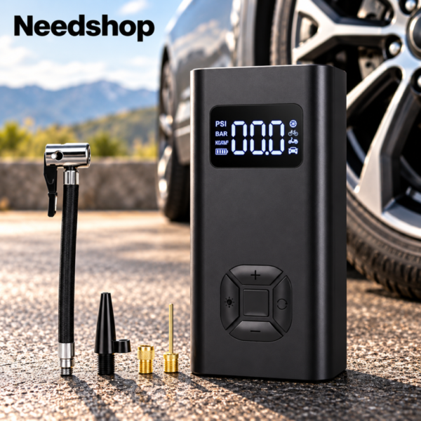 უსადენო ჰაერის ტუმბო (ნასოსი), Power Bank ფანრით